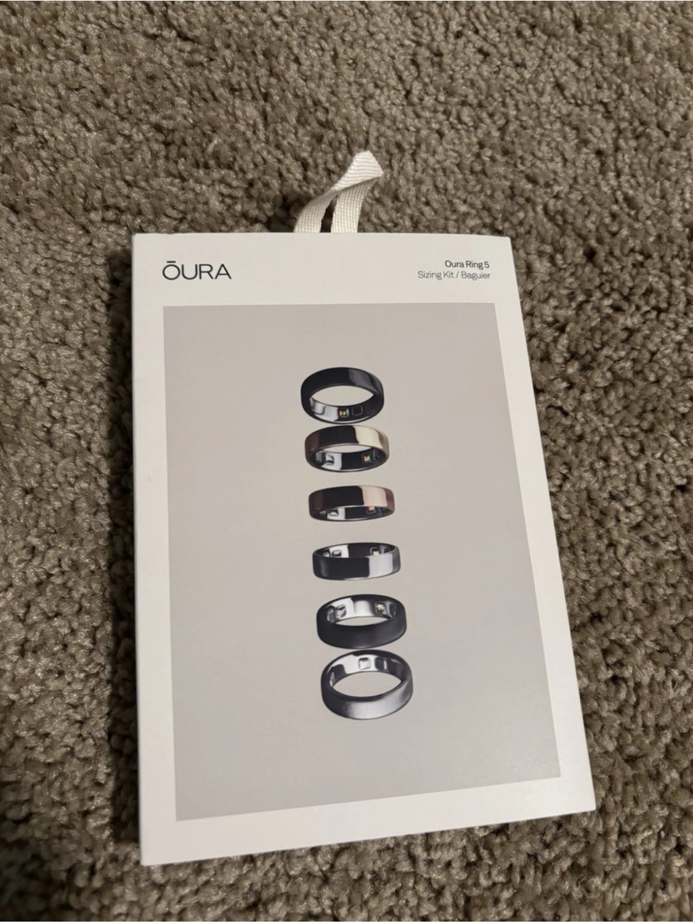 NEW OURA RING SIZING KIT 5 SET OF 10
